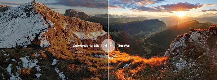 Samsung's the wall