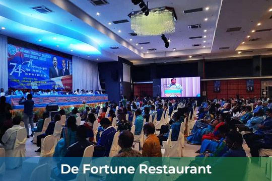 Indoor LED Screen at De Fortune Restaurant