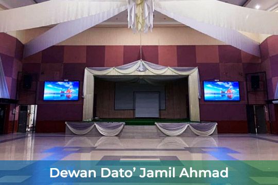 Indoor LED Screen at Dewan Dato Jamil Ahmad