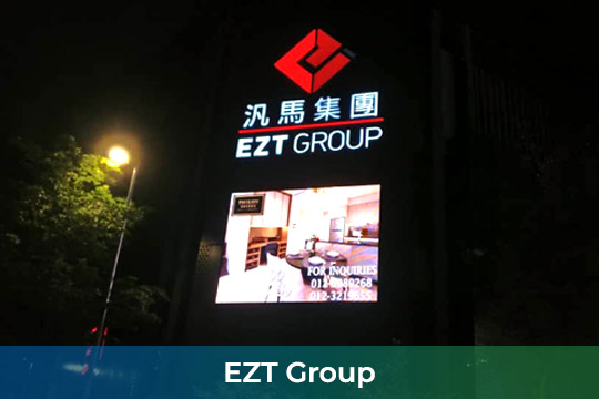 Outdoor LED Screen Service For EZT Group