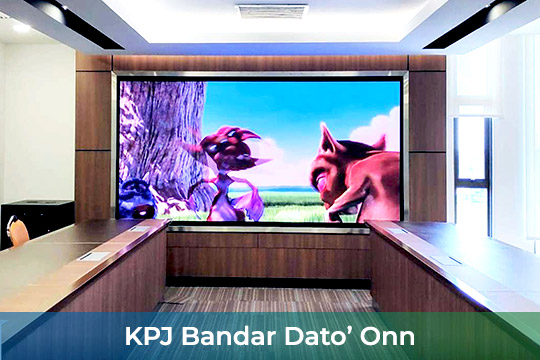 Indoor LED Screen at KPJ Bandar Dato' Onn Specialist Hospital (Meeting Room)