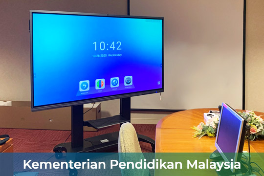 Smart Interactive Panel/ Smartboard at Kementerian Pendidikan Malaysia
