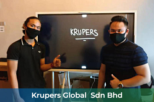 Smart Interactive Panel/ Smartboard at Krupers Global Sdn Bhd