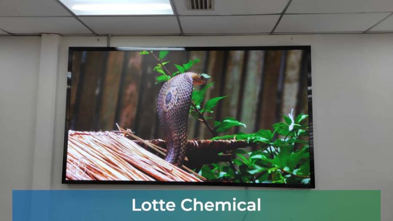 Lotte Chemical Titan LED Display