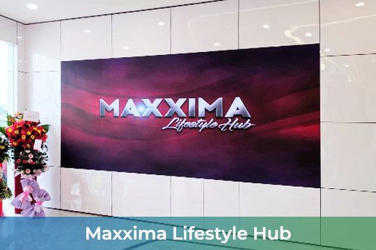 Indoor LED Screen at Maxxima Lifestyle Hub