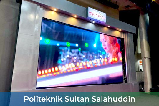 Indoor LED Screen at Politeknik Sultan Salahuddin