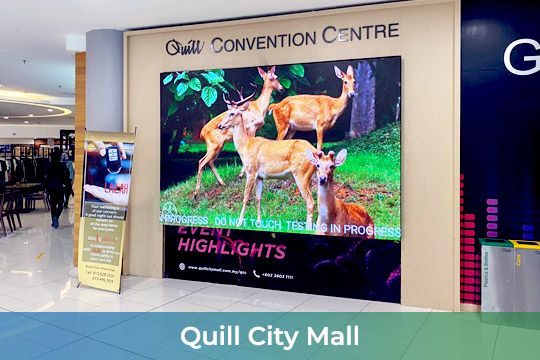 Indoor LED Screen at Quill City Mall
