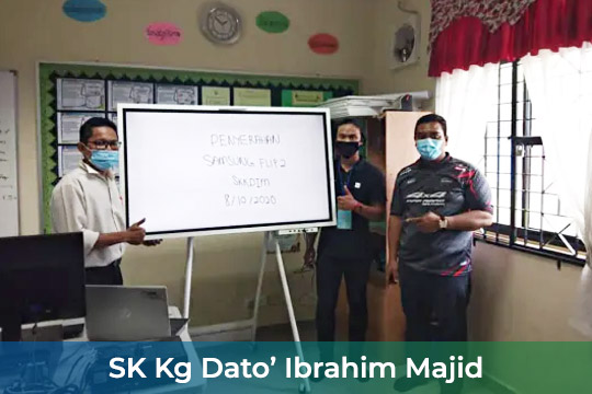 Smart Interactive Panel/ Smartboard at SK Kg Dato Ibrahim Majid