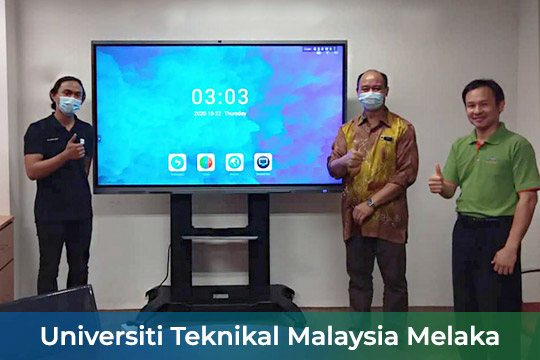 Smart Interactive Panel/ Smartboard at Universiti Teknikal Malaysia Melaka