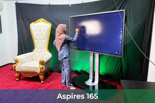Smart Interactive Panel/ Smartboard at Aspires 165