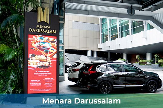 Outdoor LED Screen at Menara Darussalam