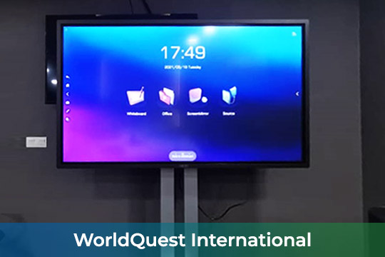 Smart Interactive Panel/ Smartboard at WorldQuest International