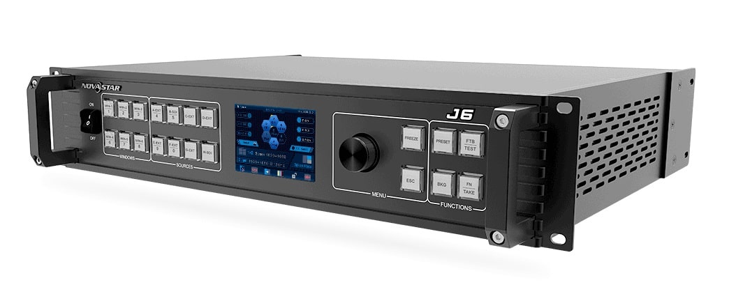Led Screen Switcher Novastar J6 Seamless Switcher | LED Control System Supplier Malaysia