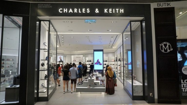 Retail LED Display at Charles & Keith