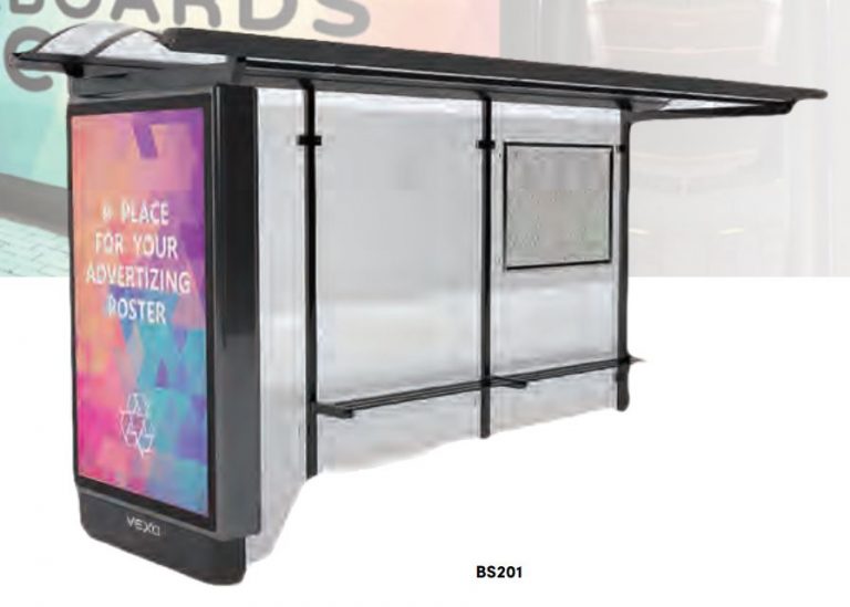 Bus Station LCD Kiosk
