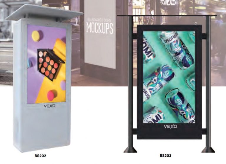 Bus Station LCD Kiosk