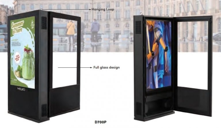 Outdoor Dual-sided Kiosk