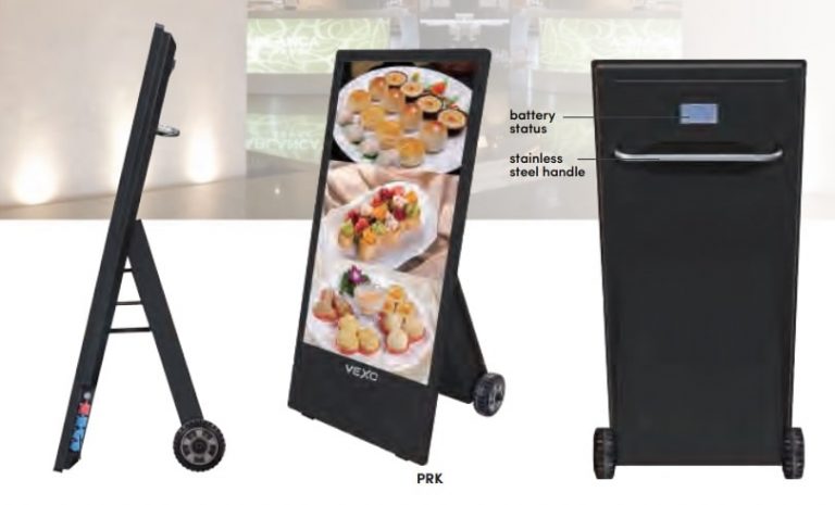Rechargeable and Portable Display