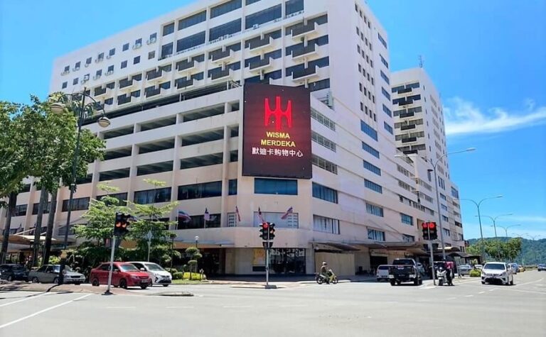 Digital Billboard at Wisma Merdeka, with P10 Outdoor LED Screen