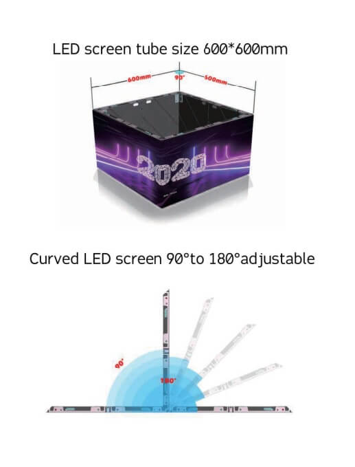 Curved LED Screen