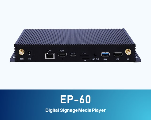 Digital Signage Media Player For Electronic Signage & Digital Campaigns