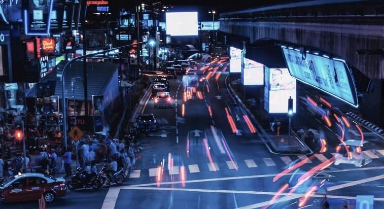 Digital Billboards at Bukit Bintang