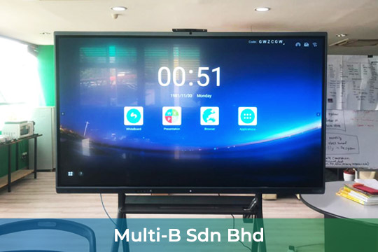 Smart Interactive Panel/ Smartboard at Multi B Sdn Bhd