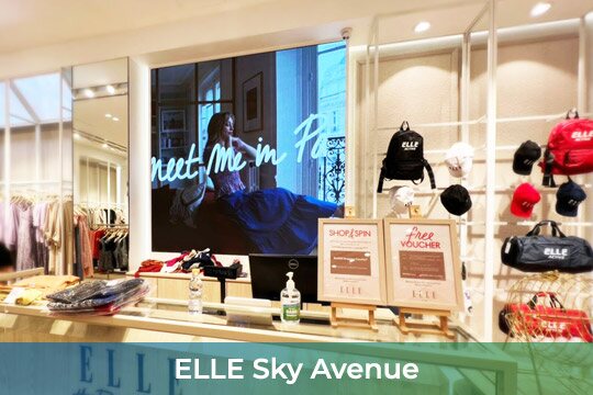 Indoor LED Screen at Elle Sky Avenue