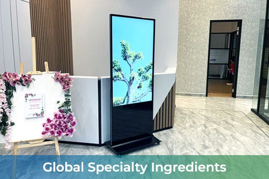 Digital Kiosk/ Standee at Global Specialty Ingredients (M) Sdn Bhd Office