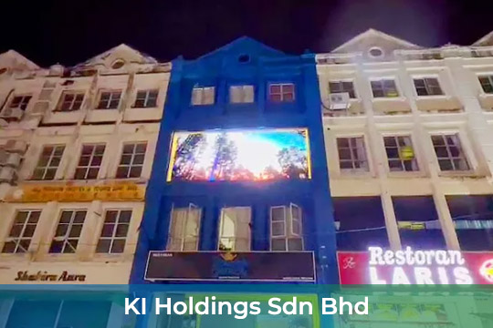 Outdoor LED Screen at KI Holdings Sdn Bhd