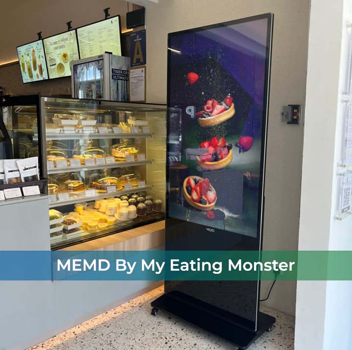 Digital Standee at MEMD By My Eating Monster