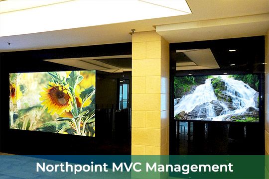Indoor LED Screen at Northpoint MVC Management