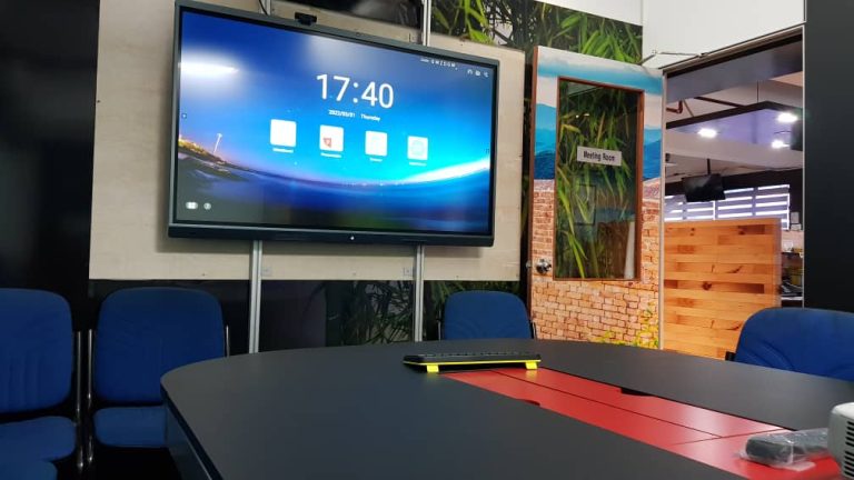 Interactive Display Smartboard at PCA Group