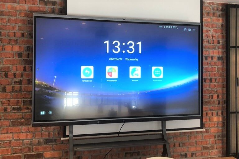 Interactive Flat Panel at Swerve Designs Sdn Bhd