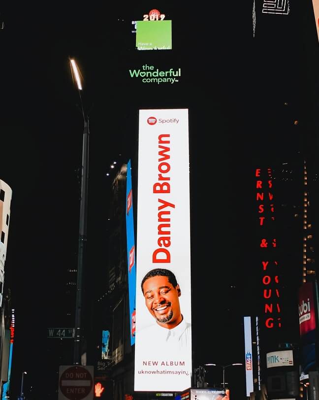 Billboard Ads at One Times Square