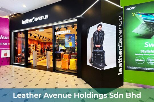 Indoor LED Screen at Leather Avenue Holdings Sdn Bhd