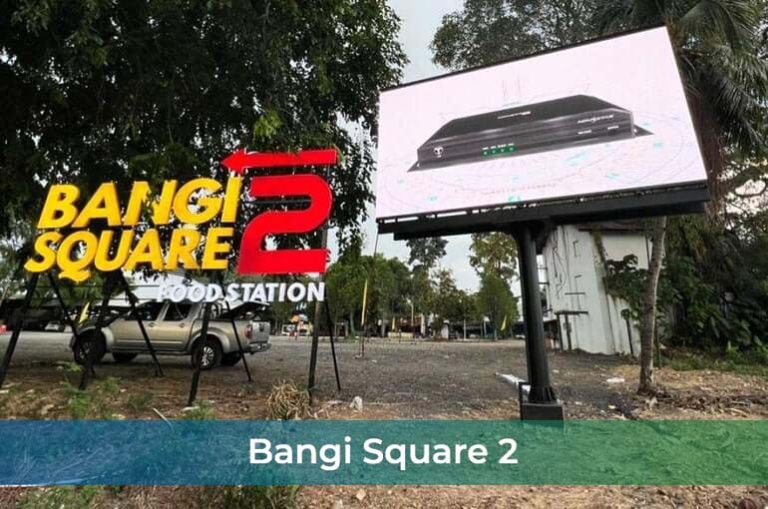 Digital billboard at Bangi Square 2