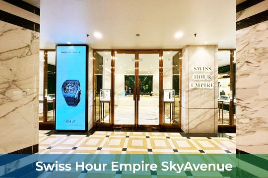 Indoor LED Screen at Swiss Hour Empire SkyAvenue