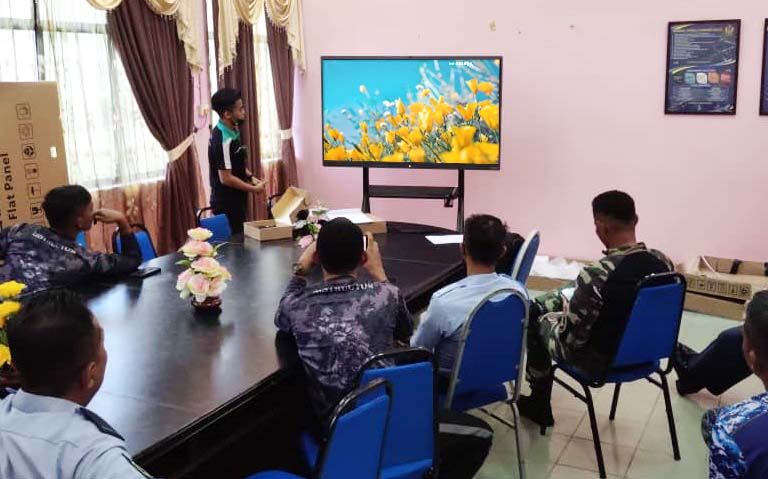Smartboard at Training Centre
