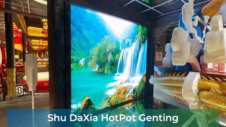 LED Screen Service and Repair at Shu DaXia Hotpot Genting