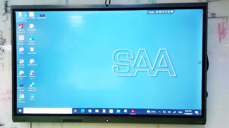 VEXO Smartboard at SA Architects