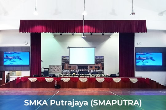 Indoor LED at SMKA Putrajaya SMAPUTRA