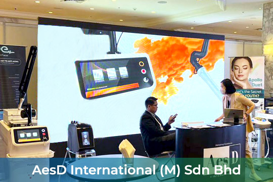 Indoor LED Screen Rental at AesD International (M) Sdn Bhd