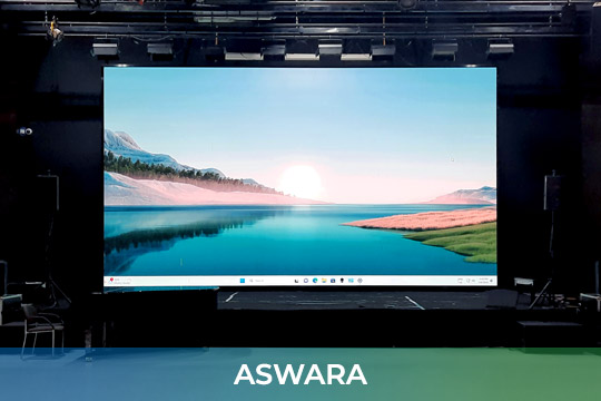 Indoor LED Screen at ASWARA