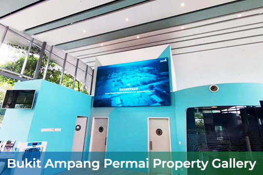 Indoor LED Screen at Bukit Ampang Permai Property Gallery