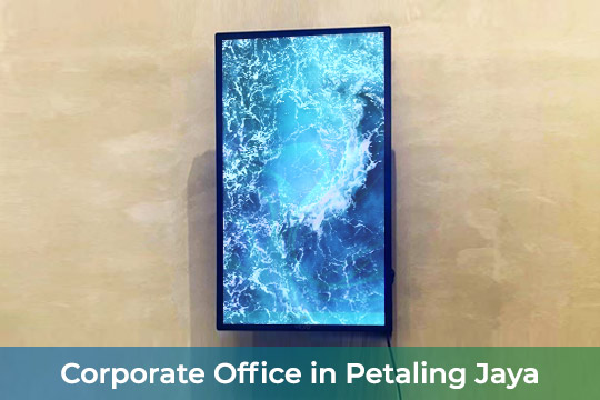Customized Touch Signage at Corporate Office Petaling Jaya