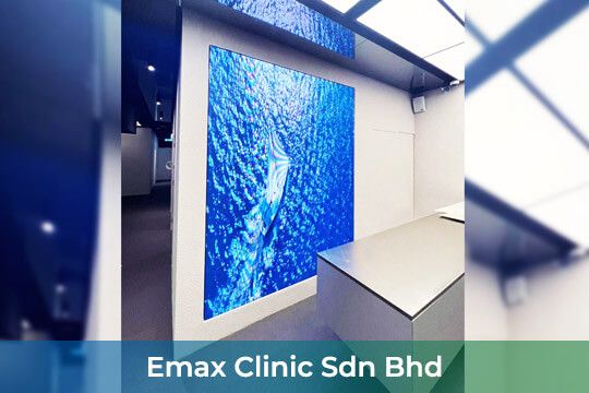 Indoor LED Screen at Emax Clinic
