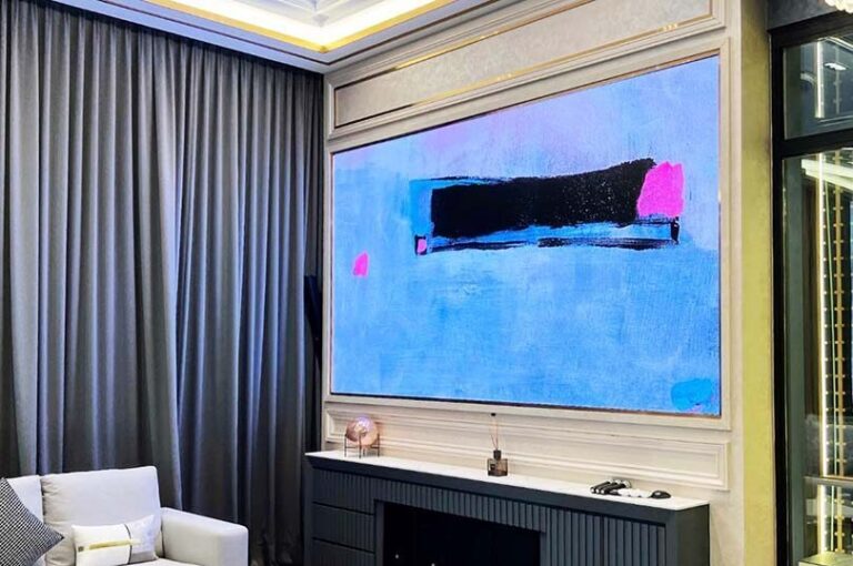 Samsung The Wall IW012J at Private Residence