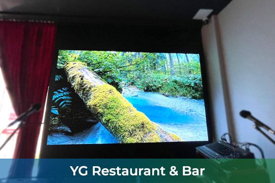 Indoor LED Screen YG Restaurant Bar