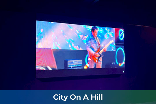 Indoor LED Screen at City On A Hill